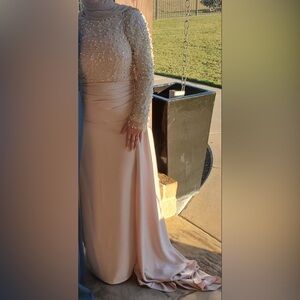 Selling an evening gown!